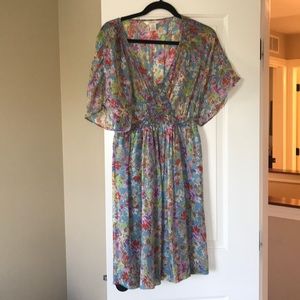 Floral light weight dress